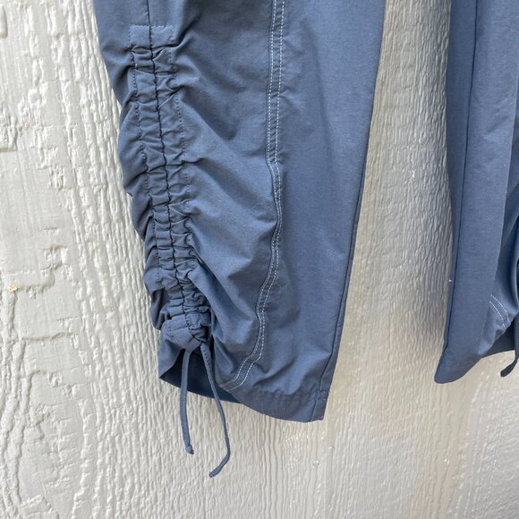 KUHL Hiking Pants Women Size 6 R‎  Scrunch Ruched  Leg Stretch Nylon Gray Long - Picture 3 of 10